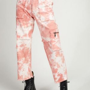 Παντελόνι Ροζ Tie Dye